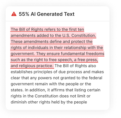 Text refinement preview